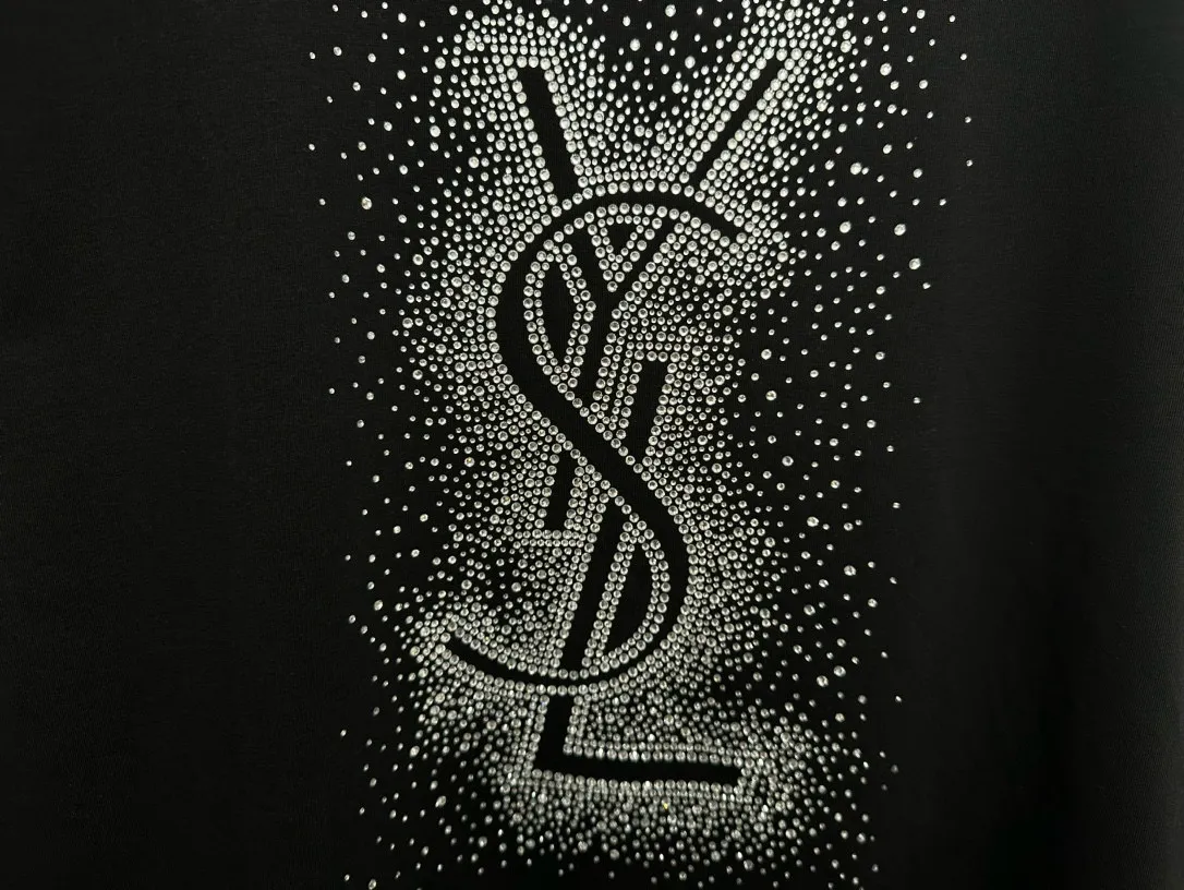 【YSL】 25ss t ， ， ， ， Versatile。 ，280 ， 。 ， Same Style ， 。 ：Black White Size：S-XXL